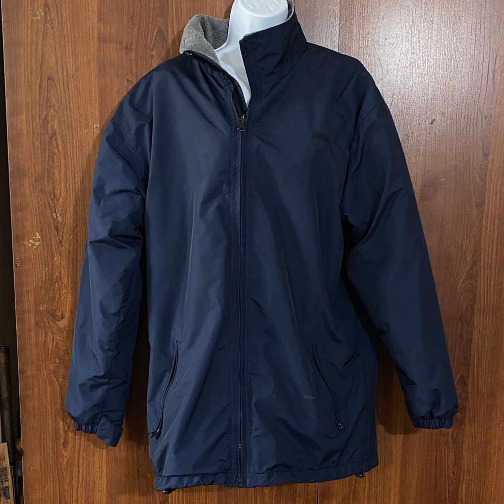 Cintas waterproof Vintage Men's Navy zip Jacket
